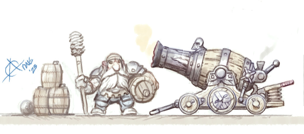 Warhammer Fantasy Battles Dwarf Flame Cannon
