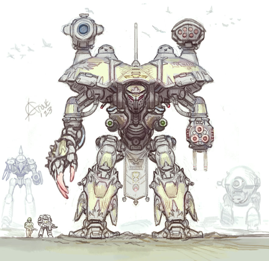 Warlord Titan, Warhammer 40K