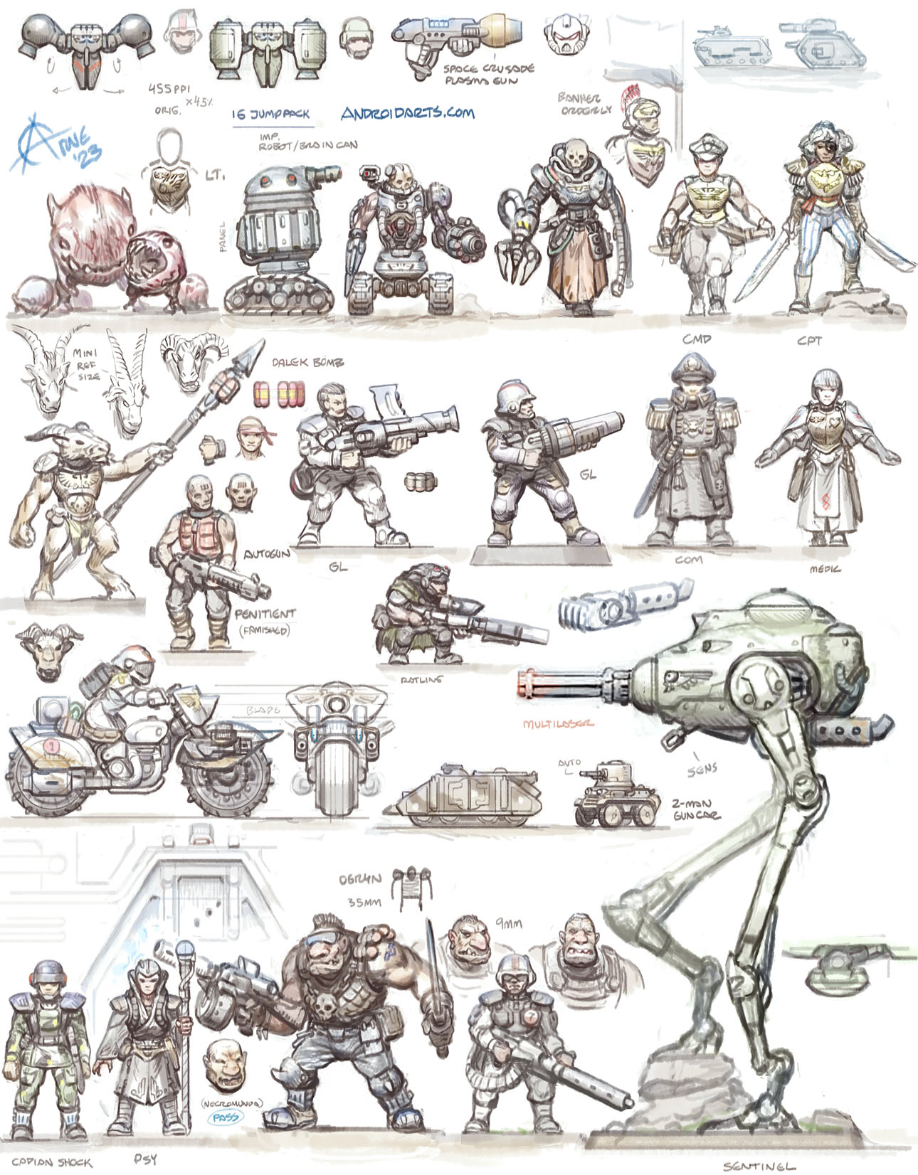 Sentinel Warhammer 40K