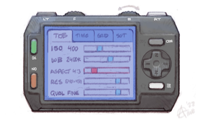 Camera gaming system