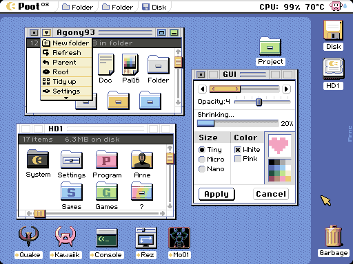 OS mockup screen