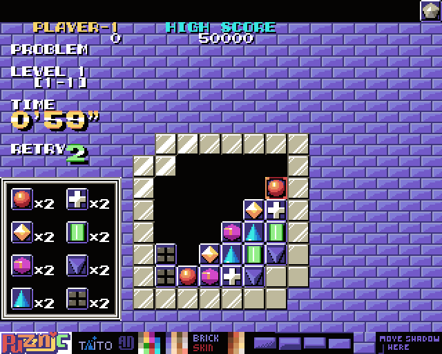 Puzznic pixel over