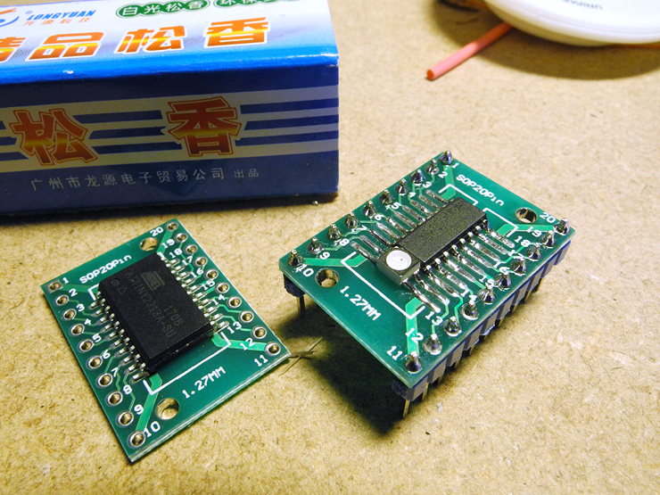 SOP soldering