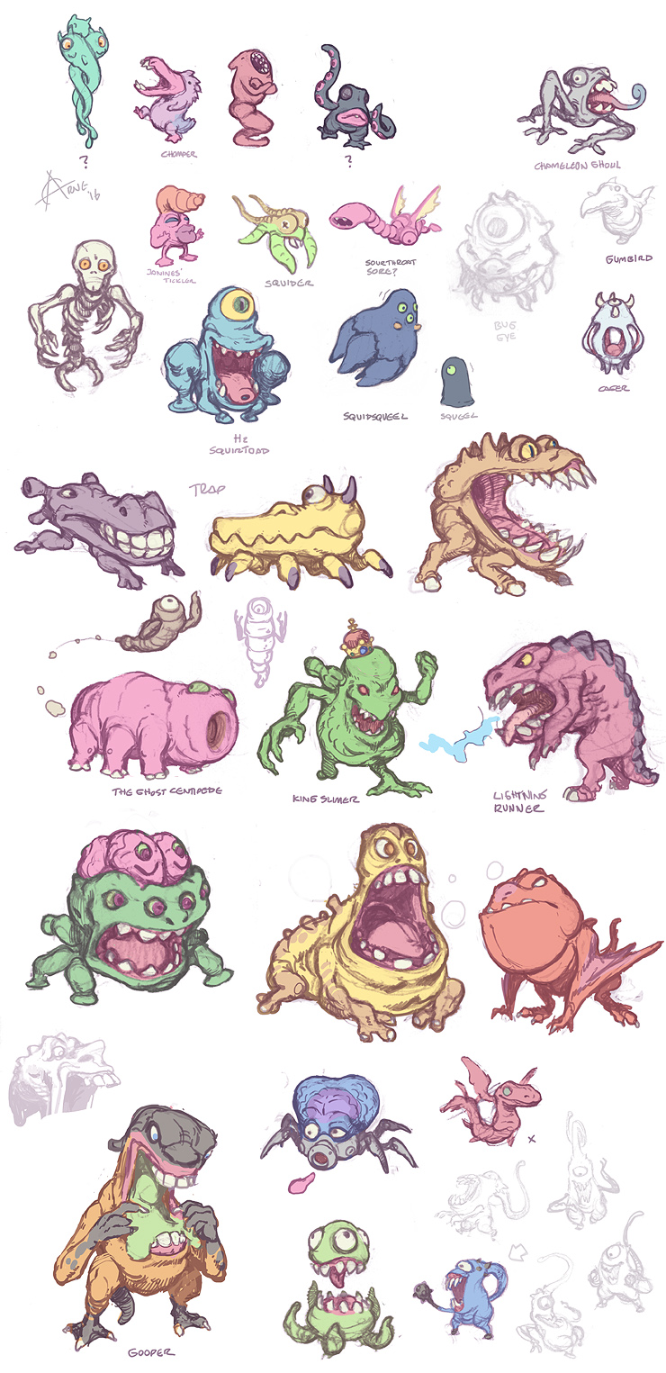 Ghostbusters art by Arne
