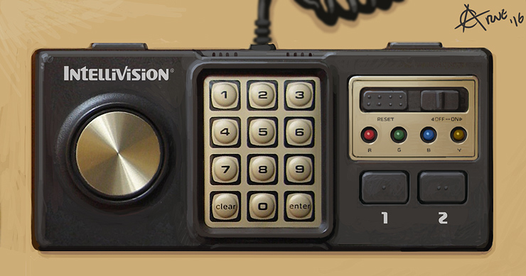 Intellivision controller