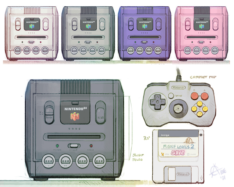 N64 Floppy Concept