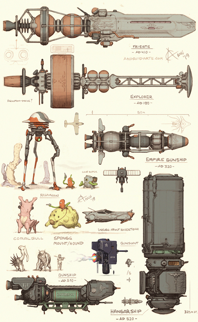 Empire ships.