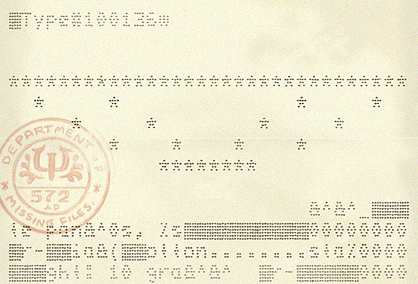 Department of missing files
