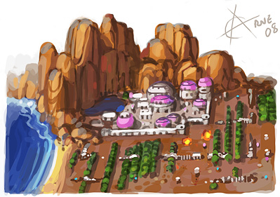 Bomber Queen town