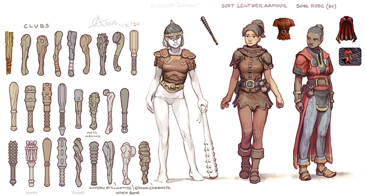 Sorc Rogue and clubs