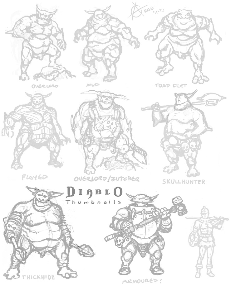 Diablo monsters