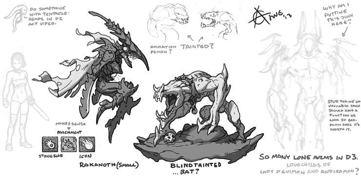 Diablo monsters