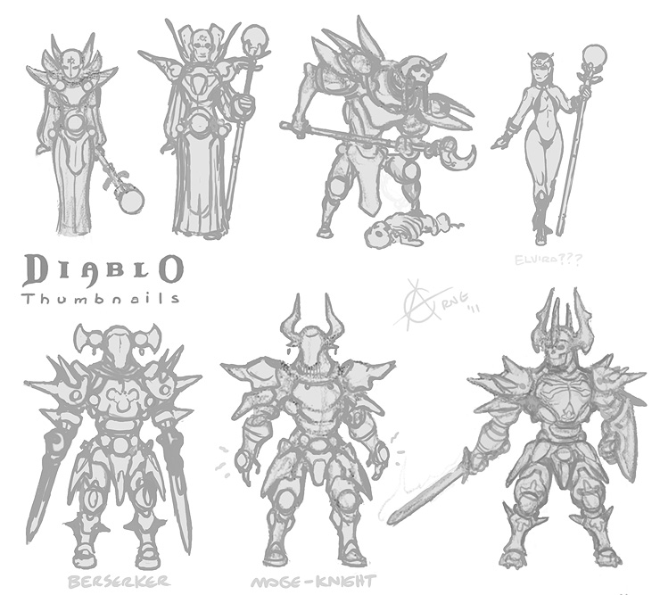 Diablo monsters