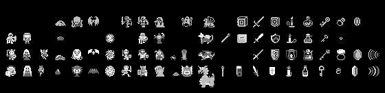 Druaga Hydlide Zelda sprite comparison