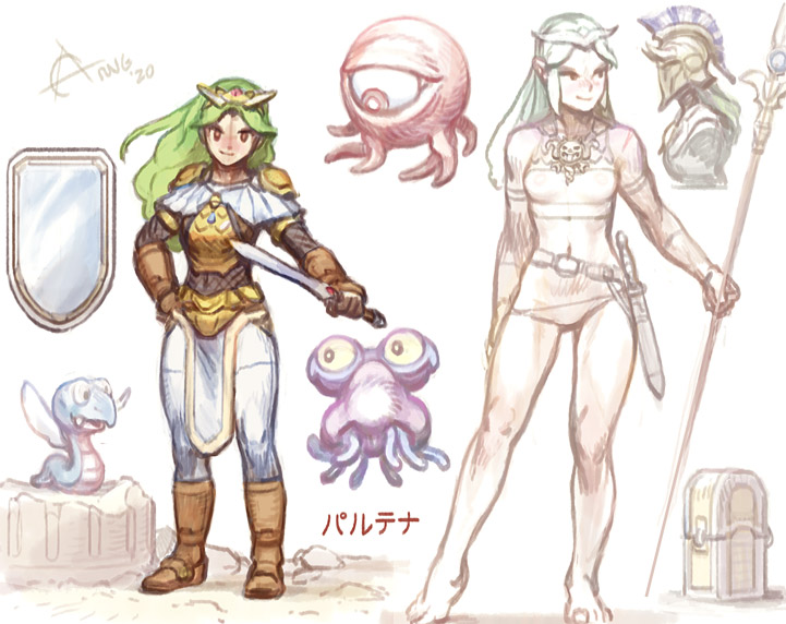 Kid Icarus Palthena