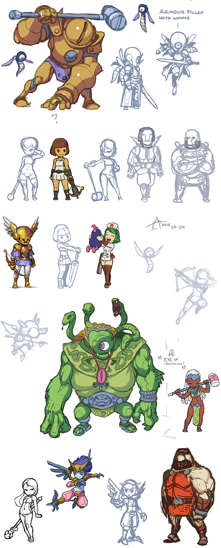 Kid Icarus characters
