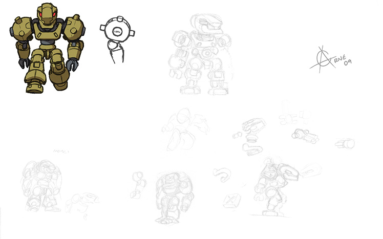 Lego Exo Force robots concepts