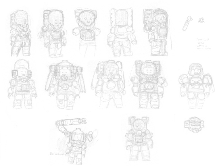 Lego Explorien concepts