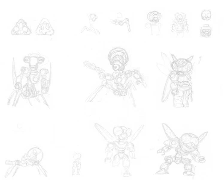 Lego Insectoids concepts