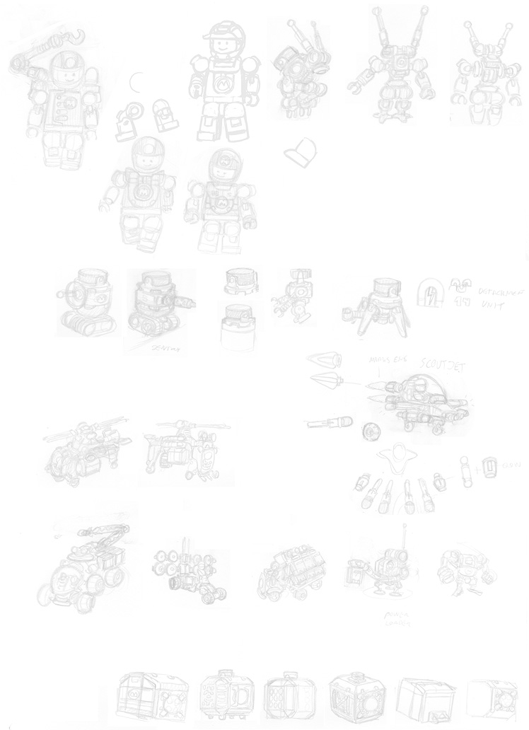 Lego M-TRON concepts