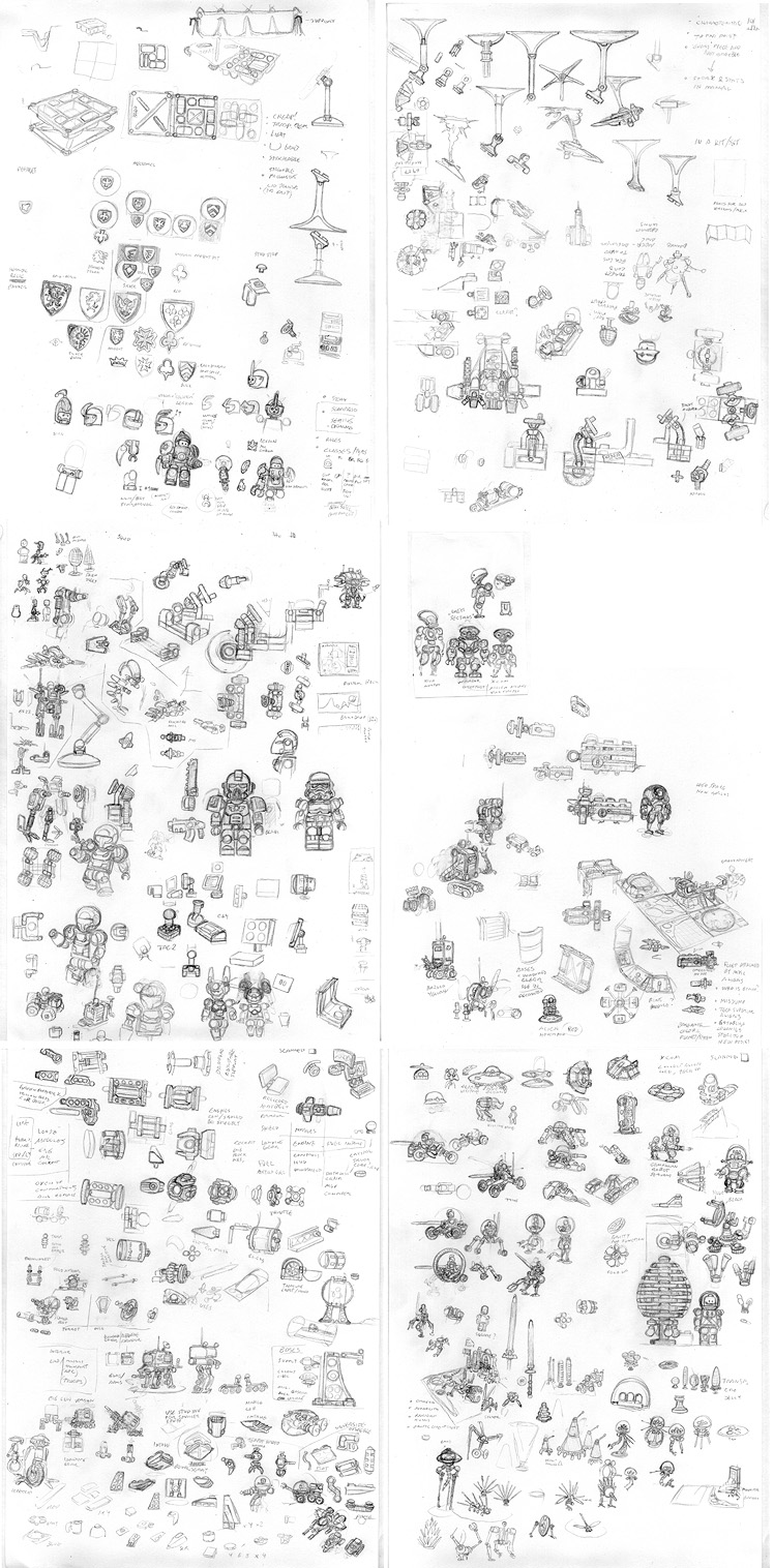 Lego concept scans