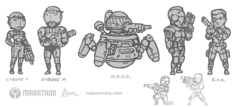 Cyborg player M.A.D.D. Vat B.O.B. Bob