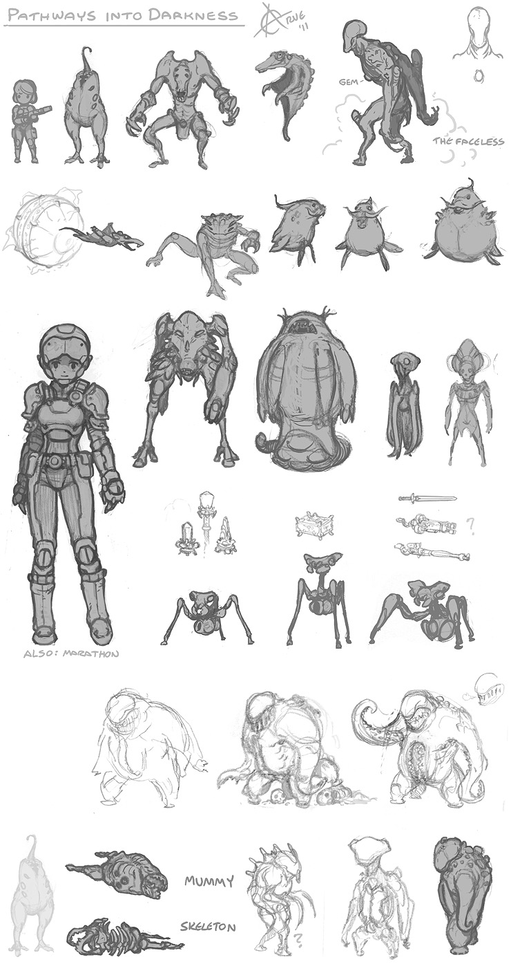 Pathways into Darkness fan art