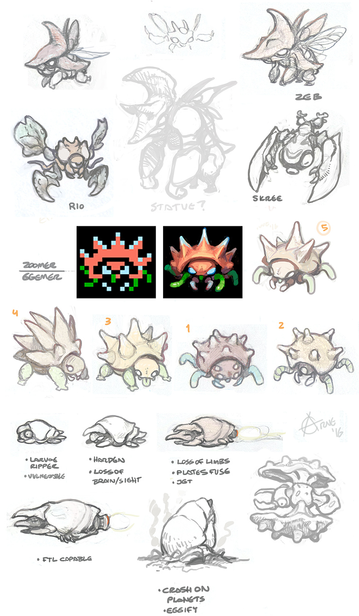 Metroid Enemies
