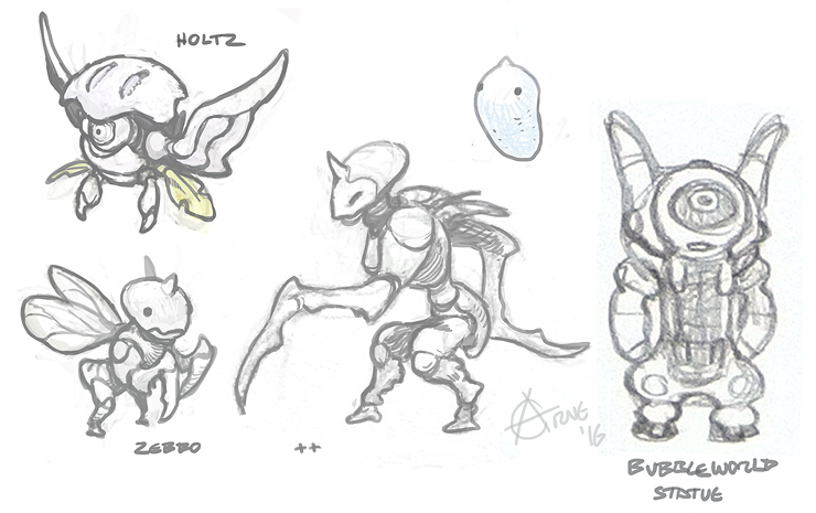 Metroid Enemies