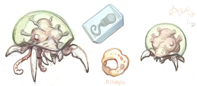 Metroid Enemies