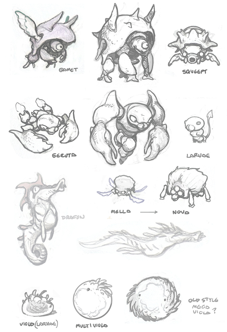Metroid Enemies