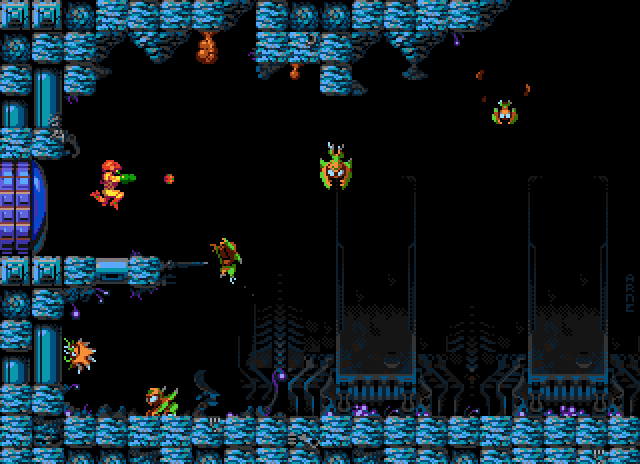Metroid mockup for Famicube, by Arne