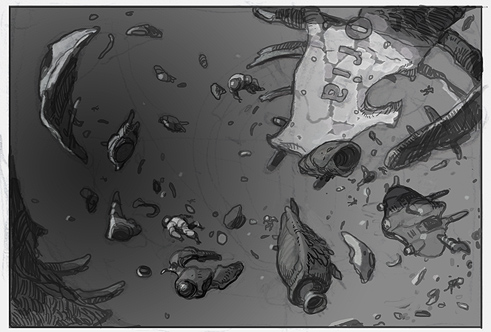 Debris field