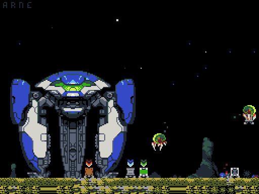 8 pixel mockup