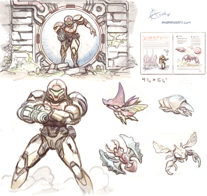 Samus Hideout I Door.