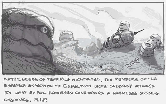 Disaster as Gebelzoth