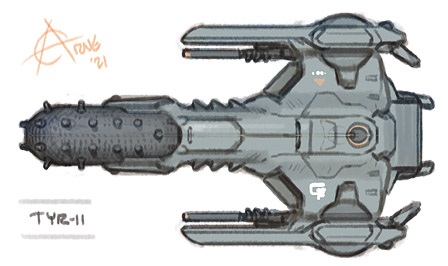 Tyr (of Metroid Prime 2) redesign.
