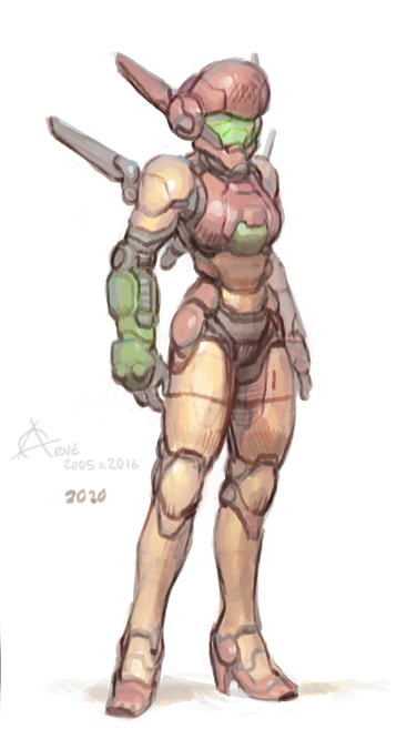 Bubblegum Crisis type Samus