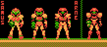Alt Samus sprites