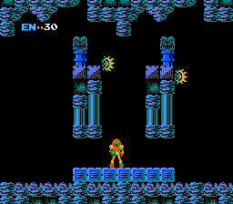 Metroid screenshot - Spawn point
