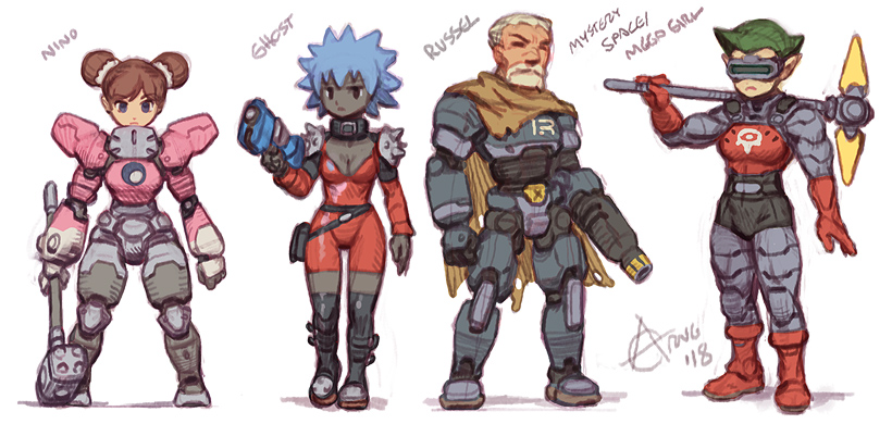 Digger NPCs from Nino island, MML2, tMoTB, and a strange world.