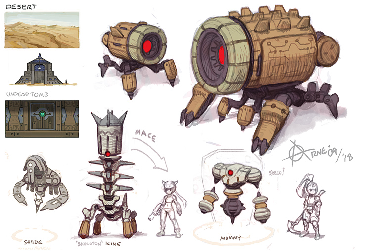 Megaman Legends Reaverbots