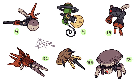 New Reaverbot designs