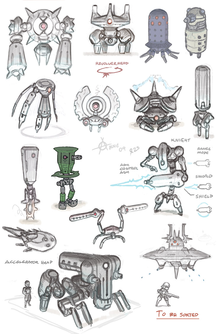 Megaman Legends Unsorted Reaverbots