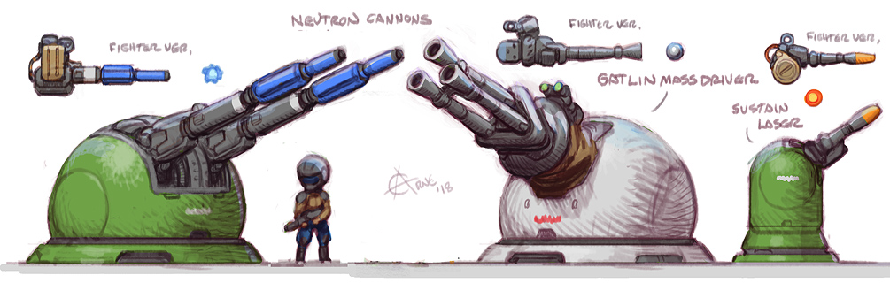 Turrets