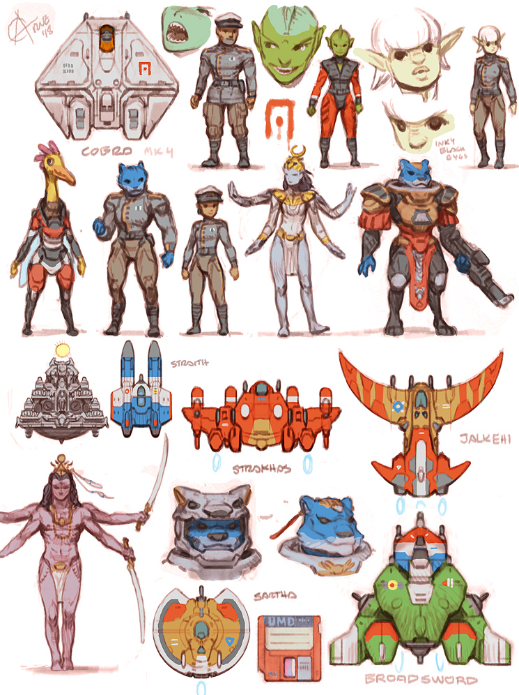 Wing Commander concepts