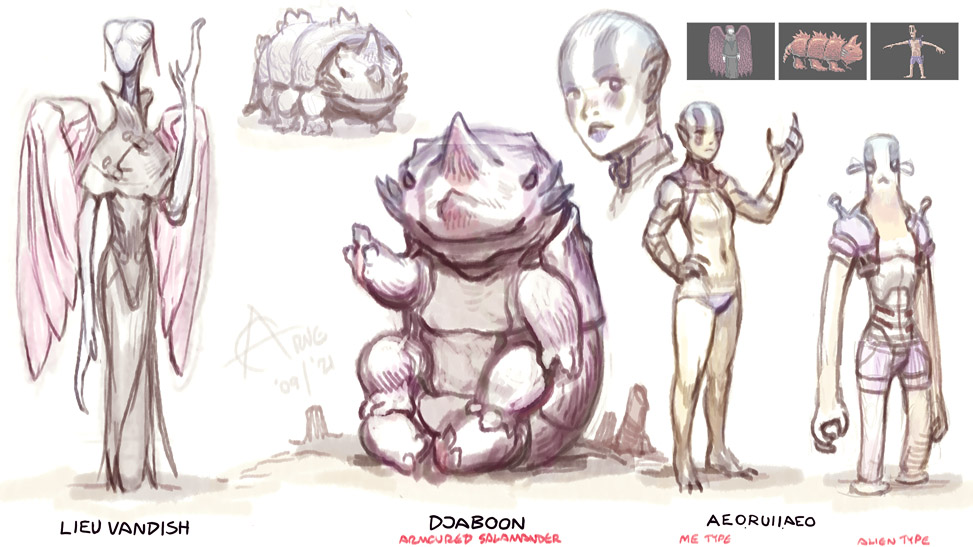 Lieu Vandish, Djaboon, Aeoruiiaeo