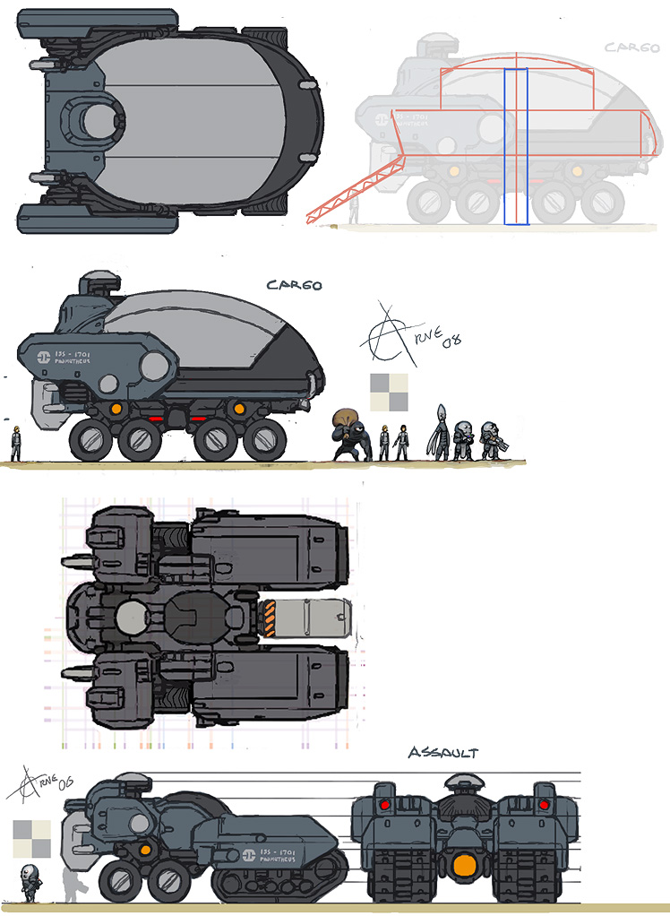 Starflight terrain vehicle for planet landings