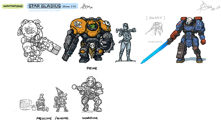 Star Gladius concept art