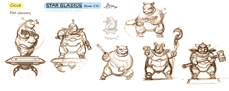 Star Gladius concept art